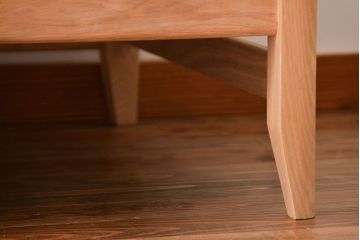 中古　アクタス　COTTO　牛革製3人掛けソファ(定価約23万円)