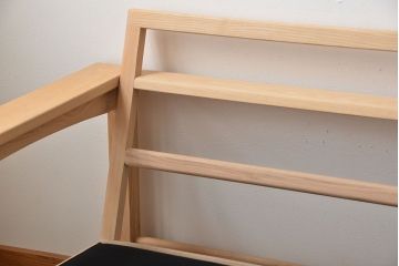 中古　アクタス　COTTO　牛革製3人掛けソファ(定価約23万円)