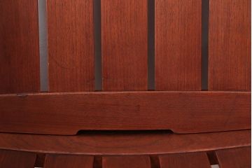 中古　TERRA(テラ)チーク材のアームチェア(1)