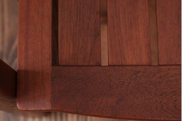 中古　TERRA(テラ)チーク材のアームチェア(1)