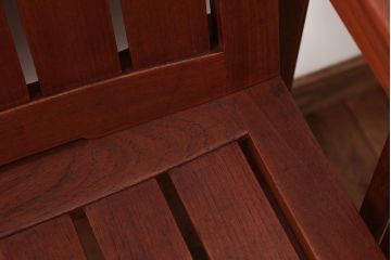 中古　TERRA(テラ)チーク材のアームチェア(1)