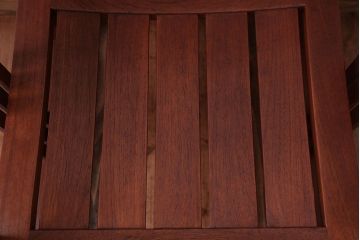 中古　TERRA(テラ)チーク材のアームチェア(1)