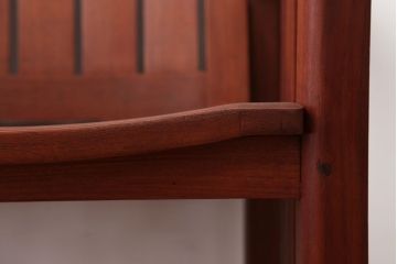 中古　TERRA(テラ)チーク材のアームチェア(1)