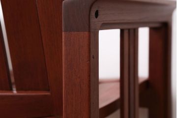 中古　TERRA(テラ)チーク材のアームチェア(1)