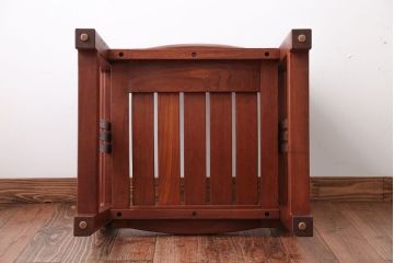 中古　TERRA(テラ)チーク材のアームチェア(2)