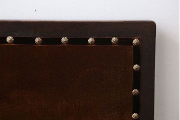 アンティーク家具　大正ロマン　ラグジュアリーな古いナラ材のアームチェア