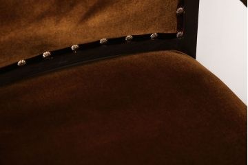 アンティーク家具　大正ロマン　ラグジュアリーな古いナラ材のアームチェア