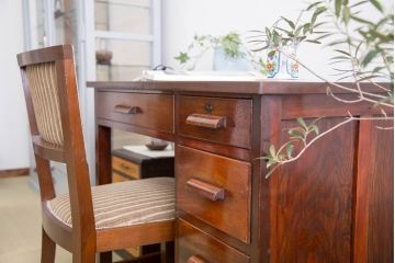 アンティーク家具　アンティーク　シンプルでお洒落な古いナラ材のチェア