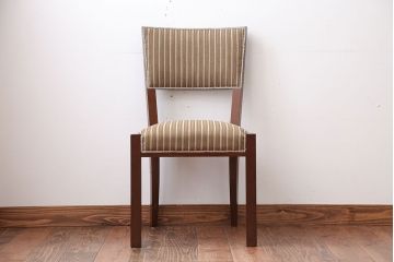 アンティーク家具　アンティーク　シンプルでお洒落な古いナラ材のチェア
