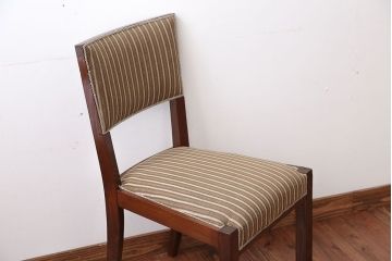 アンティーク家具　アンティーク　シンプルでお洒落な古いナラ材のチェア