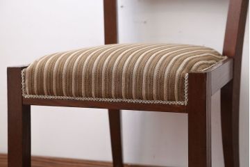 アンティーク家具　アンティーク　シンプルでお洒落な古いナラ材のチェア