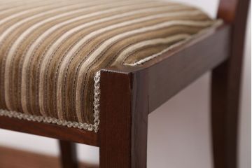 アンティーク家具　アンティーク　シンプルでお洒落な古いナラ材のチェア