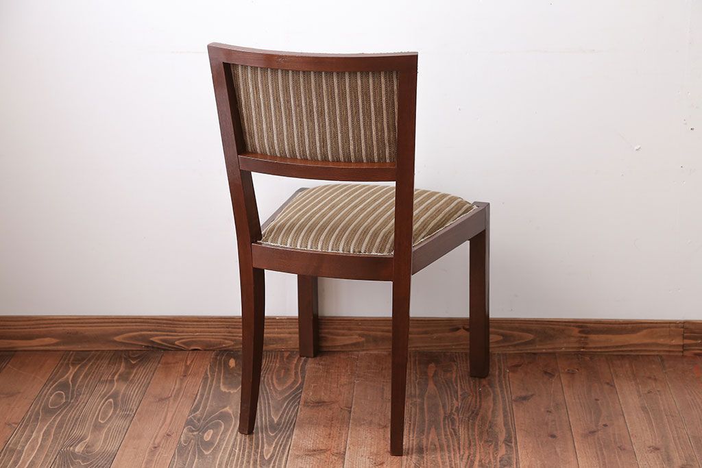 アンティーク家具　アンティーク　シンプルでお洒落な古いナラ材のチェア