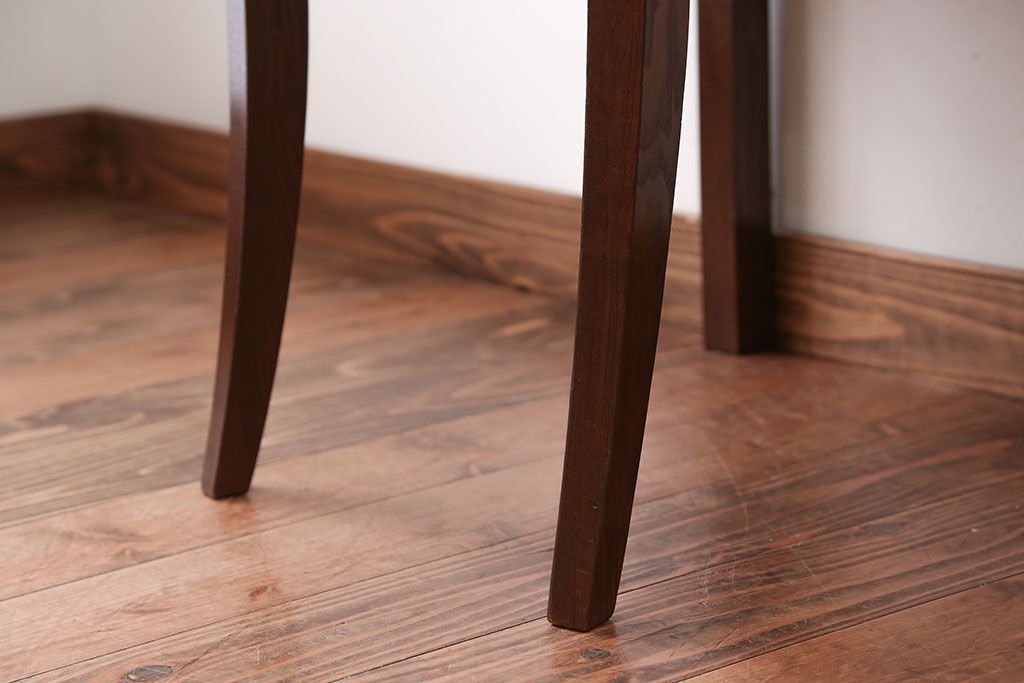 アンティーク家具　アンティーク　シンプルでお洒落な古いナラ材のチェア