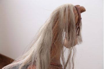 アンティーク雑貨　海外アンティーク　RELKO社製高級ロッキングホース(木馬)