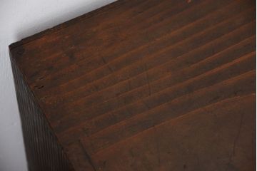 アンティーク家具　古民具・骨董　前面欅材!上質で高級な和製アンティークローボード