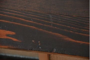 アンティーク家具　和製アンティーク　ダイヤガラス入り!モダンな収納棚