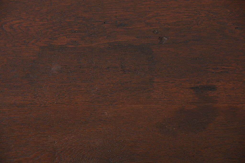 レトロ家具　昭和レトロ　古い木製のシンプルなアンティークデスク(片袖机)