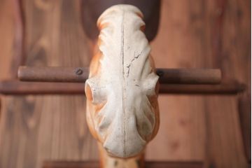 アンティーク雑貨　イギリスアンティーク　小さなかわいいロッキングホース