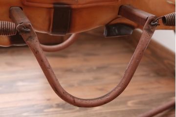 アンティーク雑貨　イギリスアンティーク　小さなかわいいロッキングホース