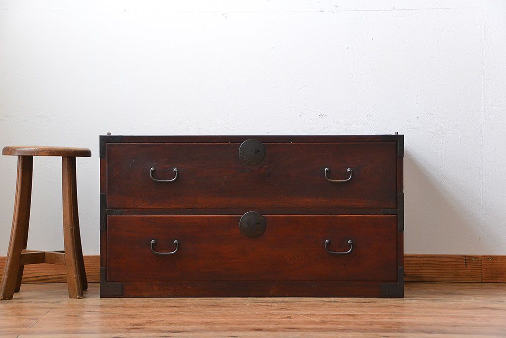 【専用】骨董　アンティーク家具　古民具　脚付き時代箪笥テレビボード 専用】骨董 アンティーク家具 古民具 脚付き時代箪笥テレビボード