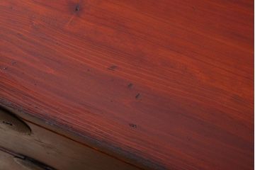 アンティーク家具　古民具・骨董　欅材!丸金具の時代箪笥テレビボード(ローボード)(2)