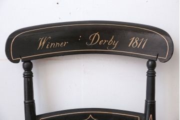 アンティーク家具　アンティーク　おしゃれで小ぶりなトールペイントチェア(1)