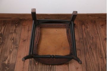 アンティーク家具　アンティーク　おしゃれで小ぶりなトールペイントチェア(1)