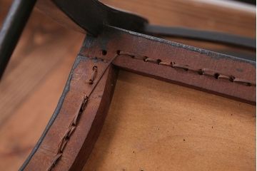 アンティーク家具　アンティーク　おしゃれで小ぶりなトールペイントチェア(1)