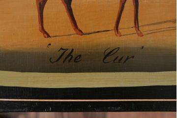 アンティーク家具　アンティーク　おしゃれで小ぶりなトールペイントチェア(2)