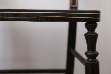 アンティーク家具　アンティーク　おしゃれで小ぶりなトールペイントチェア(2)