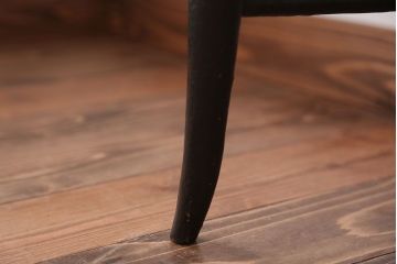 アンティーク家具　アンティーク　おしゃれで小ぶりなトールペイントチェア(3)