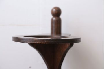 アンティーク雑貨　イギリスビンテージ　古い木製のおしゃれな傘立て