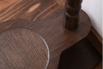 アンティーク雑貨　イギリスビンテージ　古い木製のおしゃれな傘立て