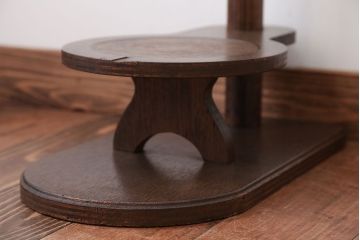 アンティーク雑貨　イギリスビンテージ　古い木製のおしゃれな傘立て