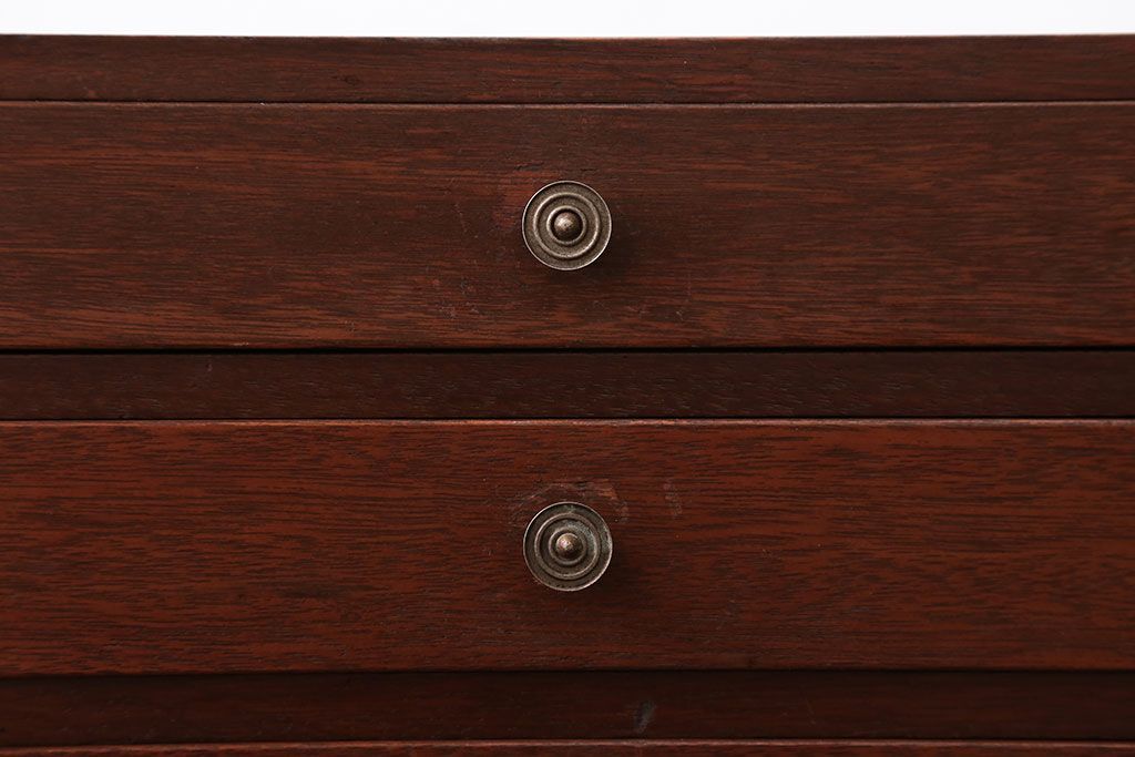 レトロ家具　和製アンティーク　レトロでかわいい横型小引き出し