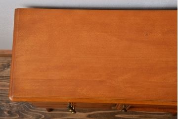 中古　カリモク　引き出し・戸棚付きコンソールテーブル