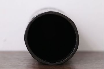 アンティーク雑貨　古民具・骨董　旭洋銘・竹製手付花籠(花入)