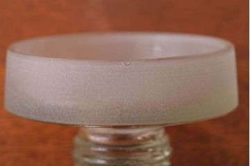 アンティーク雑貨　昭和レトロ　古いアンティークガラス瓶(ビン)2個セット