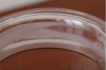 アンティーク雑貨　昭和レトロ　古いアンティークガラス瓶(ビン)2個セット