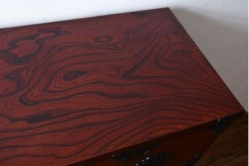 中古 伝統民芸家具 岩谷堂　美品　2段重ね衣装箪笥