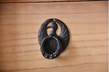 中古 伝統民芸家具 岩谷堂　美品　2段重ね衣装箪笥