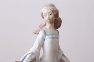 アンティーク雑貨　美品・リヤドロ(LLADRO)シンデレラ・箱付き