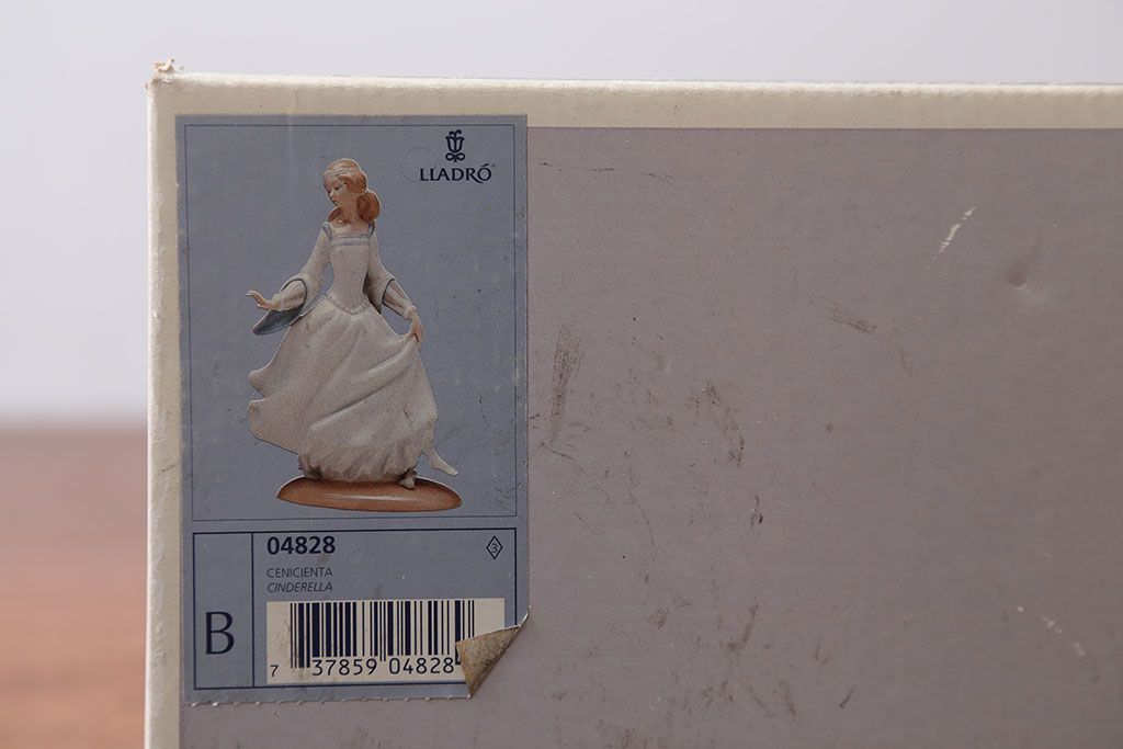 アンティーク雑貨　美品・リヤドロ(LLADRO)シンデレラ・箱付き