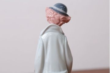 アンティーク雑貨　美品・リヤドロ(LLADRO)少年ピエロ(ヴァイオリン)・箱付き