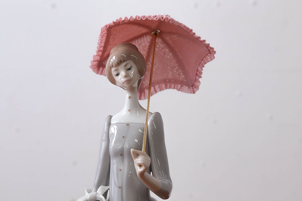 アンティーク雑貨　美品・リヤドロ(LLADRO)婦人服デザイナー・箱付き