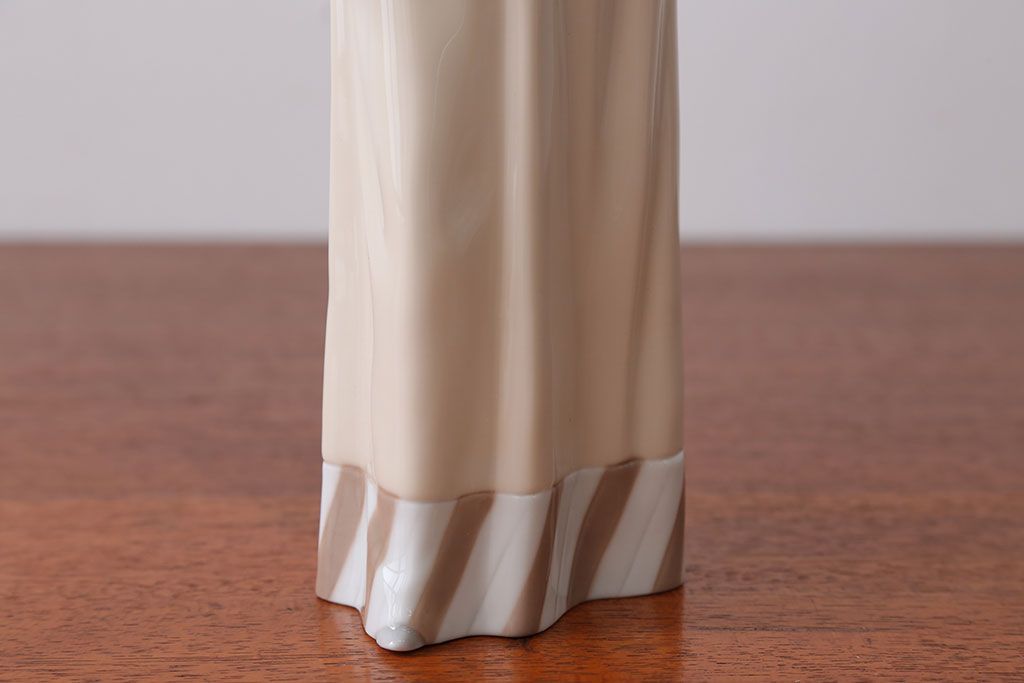 アンティーク雑貨　美品・リヤドロ(LLADRO)婦人服デザイナー・箱付き