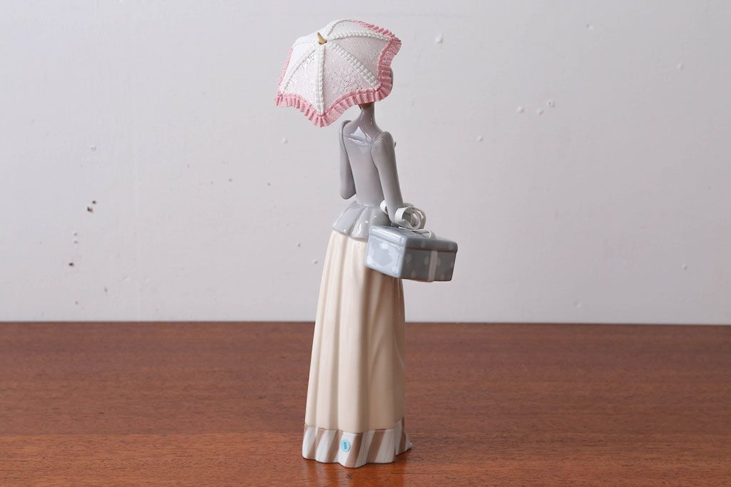 アンティーク雑貨　美品・リヤドロ(LLADRO)婦人服デザイナー・箱付き