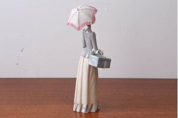 アンティーク雑貨　美品・リヤドロ(LLADRO)婦人服デザイナー・箱付き