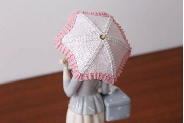 アンティーク雑貨　美品・リヤドロ(LLADRO)婦人服デザイナー・箱付き
